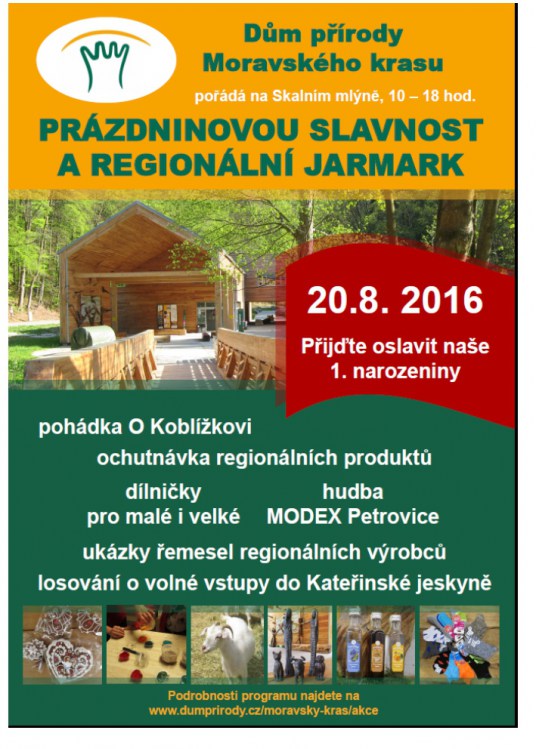 Prázdninová slavnost a regionální jarmark