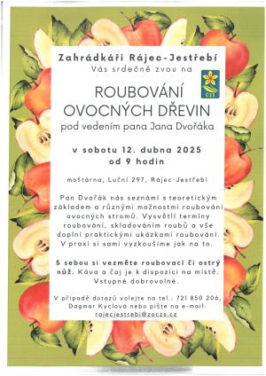 Roubování ovocných dřevin  1