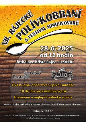 VII. rájecké polívkobraní & festival minipivovarů 1