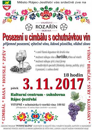 Posezení u cimbálu s ochutnávkou vín  1