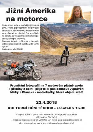 Jižní Amerikou na motorce 1