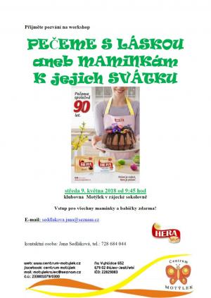 Pečeme s láskou aneb maminkám k jejich svátku  1