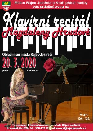 Klavírní recitál Magdaleny Hrudové 2