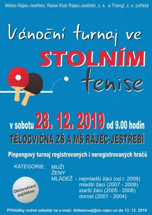 Turnaj ve stolním tenise 1