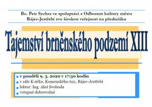 Tajemství brněnského podzemí XIII 1