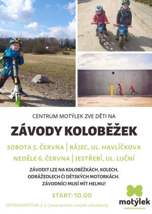 závody koloběžek