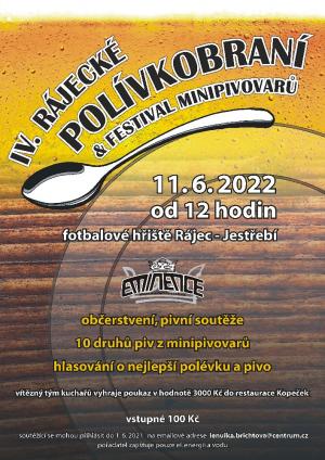 IV. RÁJECKÉ POLÍVKOBRANÍ & festival minipivovarů  1