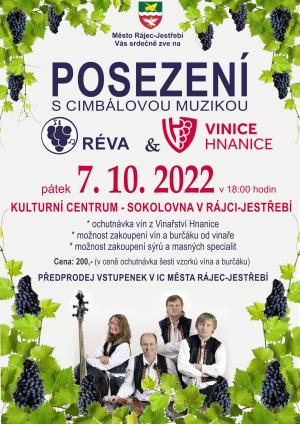 Posezení s cimbálovou muzikou Réva  1