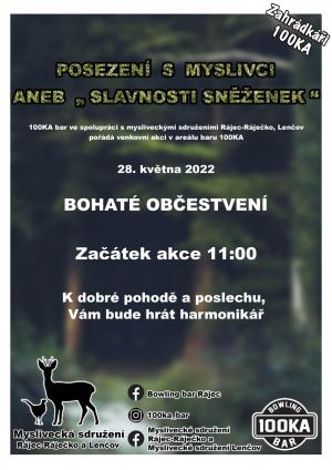 Posezení s myslivci aneb "Slavnosti sněženek"  1