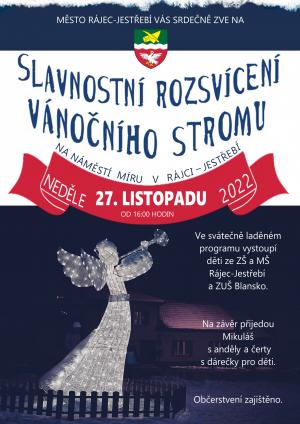 Slavnostní rozsvícení vánočního stromu  1