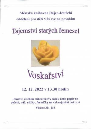 VOSKAŘSTVÍ 1