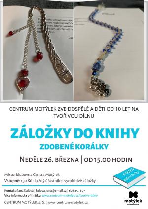 Tvořivé dílny - ZÁLOŽKY DO KNIHY 1