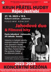 Podzimní koncert KPH - Jahodové duo & Filmové hity 1
