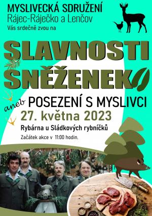 Slavnosti sněženek aneb Posezení s myslivci 1