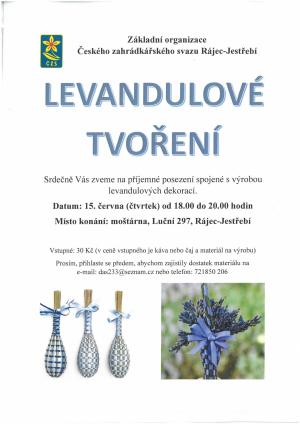 Levandulové tvoření  1