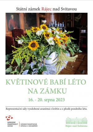 Květinové babí léto na zámku  2