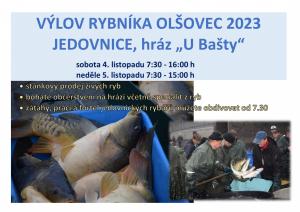 Výlov rybníka Olšovce v Jedovnicích 1