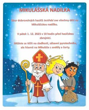 Mikulášská nadílka v Jestřebí 1