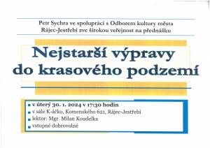 Nejstarší výpravy do krasového podzemí 1