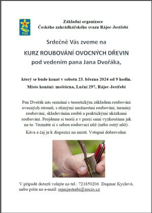 Roubování stromů  1