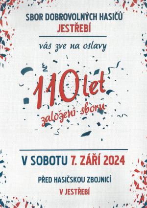 Oslavy 110 let založení sboru SDH Jestřebí 1