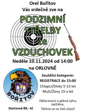 Podzimní střelby ze vzduchovky 1