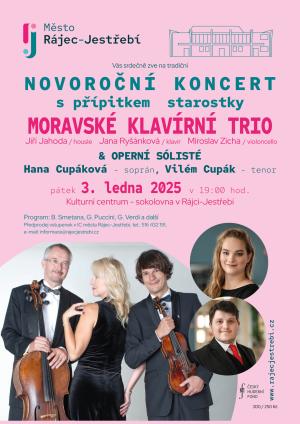 Novoroční koncert s přípitkem starostky města  2