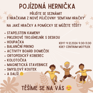 Pojízdná hernička 1