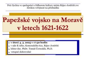 Papežské vojsko na Moravě v letech 1621-1622 1